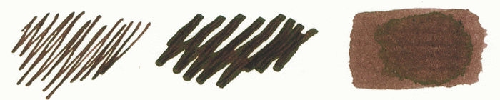 Color sample of iroshizuku tsukushi(Horsetail)